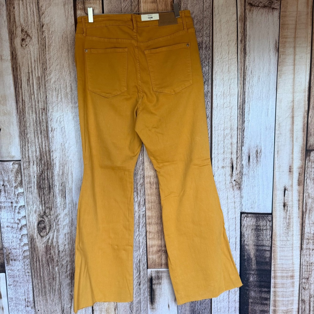 Judy Blue High Waist Marigold Jeans Fall Statement Denim Boho Boutique 14W NWT - Picture 2 of 11
